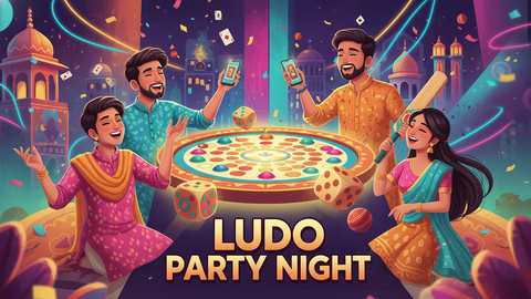 Ludo Party Night sample — All Teen Pattis